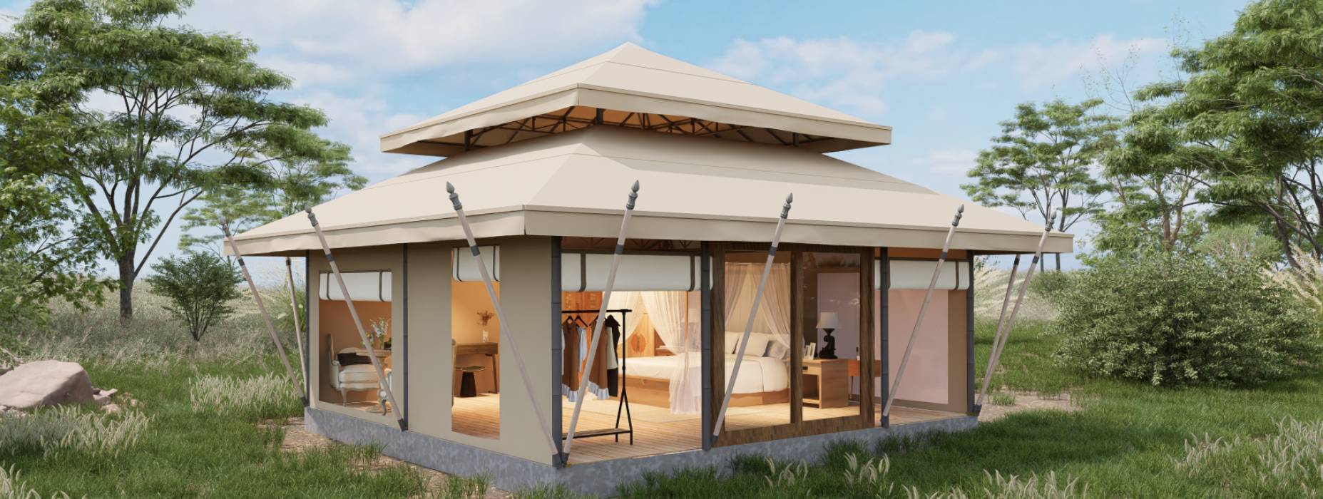 桑植县户外野奢帐篷